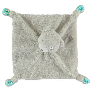 Doudou plat ours en sherpa 