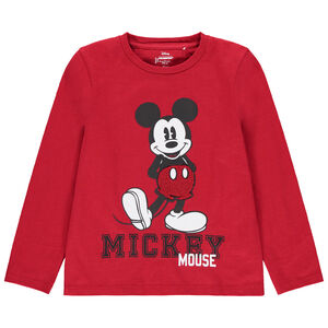 Μπλουζάκι με τύπωμα Mickey Disney από οργανικό βαμβάκι 