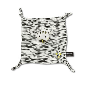 Doudou plat tête de tigre 
