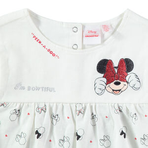 Μακρυμάνικη τουνίκ με μοτίβα Minnie της Disney 