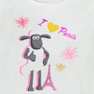 Μακρυμάνικη μπλούζα με τύπωμα τον Σον το Πρόβατο 