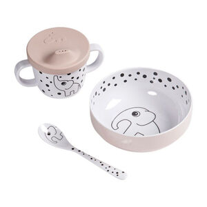 Σετ φαγητού-First meal-Happy dots, powder 