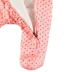 Φόρμα εξόδου από μικροίνες με επένδυση sherpa και κέντημα τη Μαρί από τις Αριστογάτες της ©Disney  