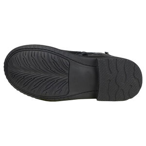 Bottes effet cuir avec boucles et strass du 28 au 35 