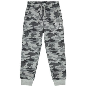 Φόρμα molleton με σχέδιο camouflage για αγόρι 