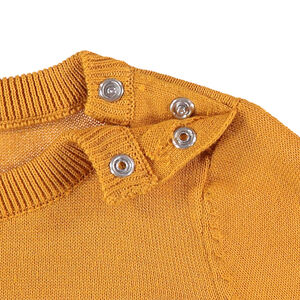 Pull en tricot à message printé 