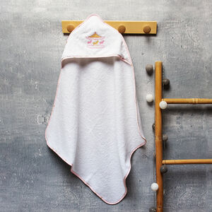  Κάπα-μπουρνούζι carοusel ροζ  