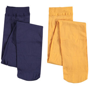 Σετ 2 λεπτά μονόχρωμα καλσόν 