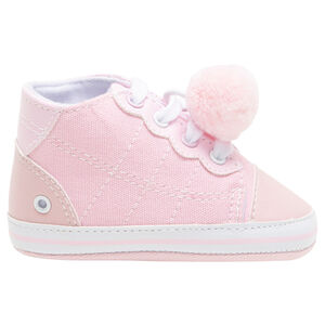 Υφασμάτινα μαλακά αθλητικά με κορδόνια και φουντίτσα 