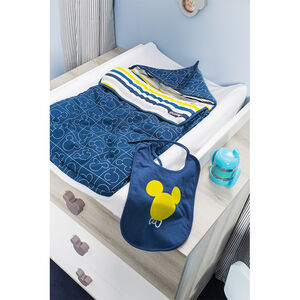 Lot de 2 bavoirs en jersey Disney print Mickey 