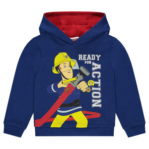 Φανελένιο φούτερ με κουκούλα και στάμπα Σαμ ο Πυροσβέστης της ©Prism Art and Design Limited 