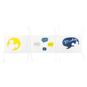 Tour de lit en popeline Disney motif Mickey 