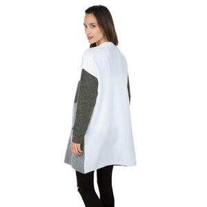 Μακριά πλεκτή ζακέτα εγκυμοσύνης 