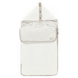 Nid d'ange en velours et coton bio - Little Natural Collection 