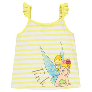 Τοπ με βολάν στις τιράντες και στάμπα Tinker Bell 
