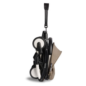 Poussette YOYO² 6+ châssis blanc - Taupe 