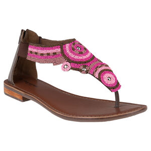 Nu pieds avec perles  