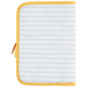 Προστατευτικό κάλυμμα βιβλιαρίου υγείας με ρίγες που δένει με κορδονάκια 