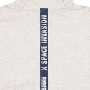 Μακρυμάνικη μπλούζα 2 σε 1 με κουκούλα και στάμπα ιπτάμενους δίσκους 