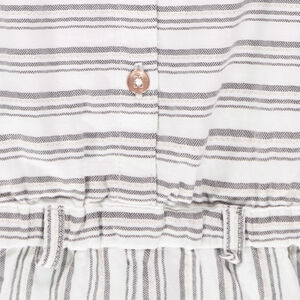 Κοντό κομπινεζόν με φαντεζί ραφές 