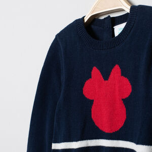 Φόρεμα μακρυμάνικο πλεκτό Minnie Disney 