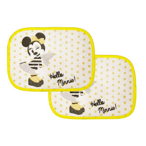 Ηλιοπροστασία αυτοκινήτου x2 Minnie κιτρινο 