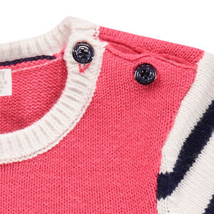 Μακρυμάνικο πλεκτό φόρεμα με «μαγικές» πούλιες 