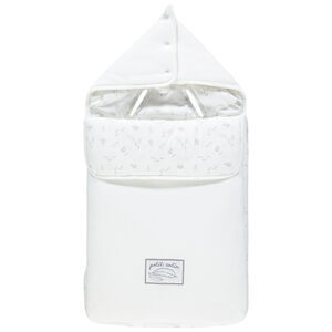 Nid d'ange à motifs feuilles en coton bio  