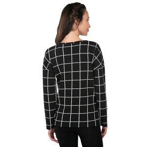 Φανελένιο φούτερ εγκυμοσύνης καρό  