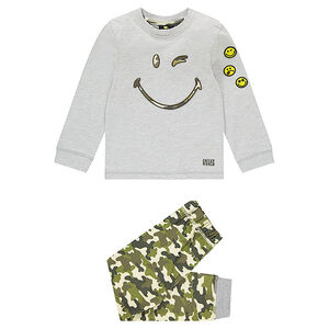 Πυτζάμα ζέρσεϊ με στρατιωτικό μοτίβο και μπάλωμα &copy;Smiley 