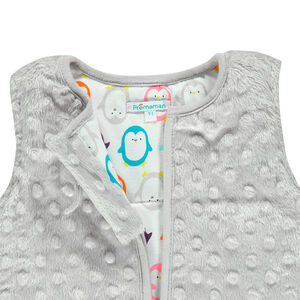 Turbulette sans manches effet fantaisie fausse fourrure  