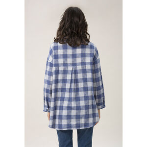 Πουκάμισο εγκυμοσύνης με μακριά μανίκια 