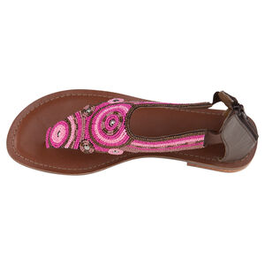 Nu pieds avec perles  