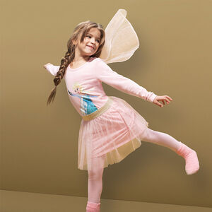 Πιτζάμα ζέρσεϊ 4 τεμαχίων με θέμα "Ψυχρά και Ανάποδα" της Disney 