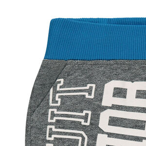 Βερμούδα από φανέλα με τυπωμένη φράση 