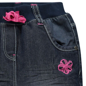 Τζιν με ελαστική μέση 