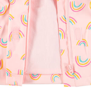 Παρκά από καουτσούκ με μοτίβο ουράνια τόξα σε όλη την επιφάνεια 