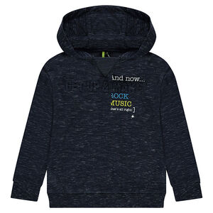 Παιδικά - Φούτερ από ελαφριά φανέλα με ανάγλυφα γράμματα 