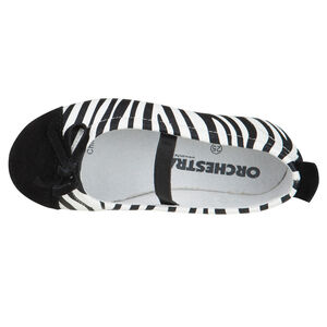 Babies zébrées avec noeud et bride élastiquée 