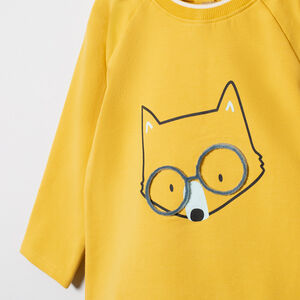 Jogging en molleton print renards 