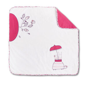 Couverture en jersey avec prints et broderies  