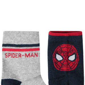 Lot de 2 paires de chaussettes motif Spiderman 