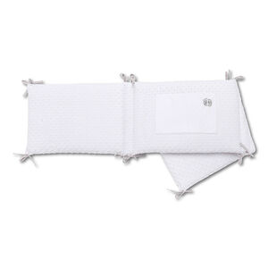 Βελούδινη πάντα με κορδελάκια και ανάγλυφα πουά 