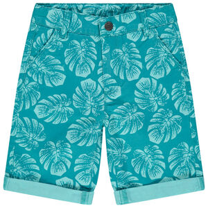 Βερμούδα βαμβακερή εμπριμέ   