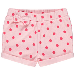 Σόρτς πετσετέ με φιόγκο στη μέση  