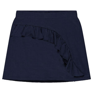 Παιδικά - Ίσια φούστα με λοξό βολάν 