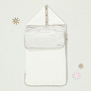 Nid d'ange en velours et coton bio - Little Natural Collection 