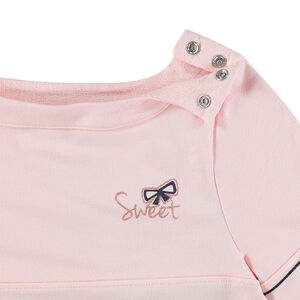 Μαρινιέρα από φανέλα με τύπωμα και γκλίτερ 