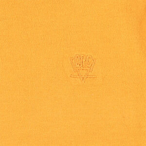 Μονόχρωμο ζιβάγκο από ζέρσεϊ με κεντημένο λογότυπο 