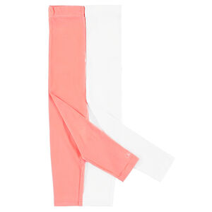 Lot de 2 leggings longs unis  